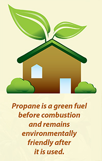Propane is a green fuel